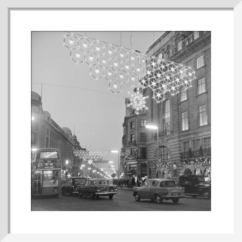 Regent Street lights, Christmas 1965