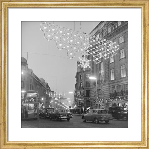 Regent Street lights, Christmas 1965