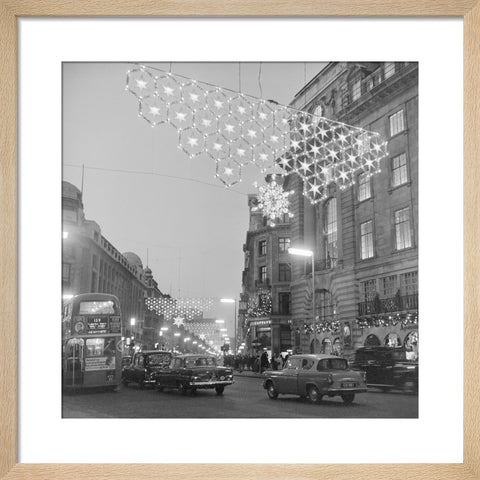 Regent Street lights, Christmas 1965