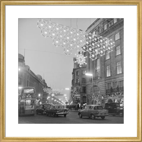 Regent Street lights, Christmas 1965