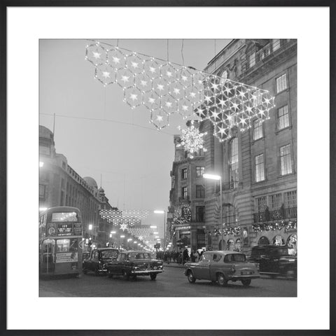 Regent Street lights, Christmas 1965