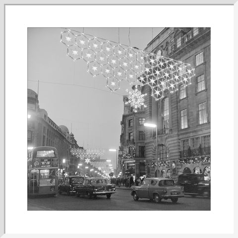 Regent Street lights, Christmas 1965