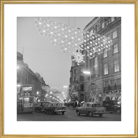 Regent Street lights, Christmas 1965