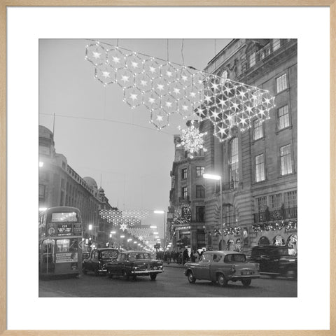 Regent Street lights, Christmas 1965