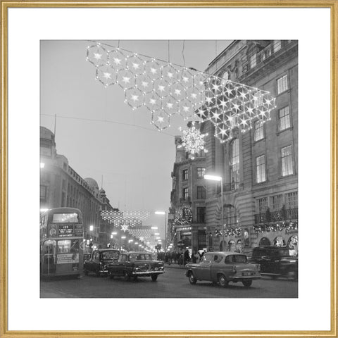 Regent Street lights, Christmas 1965