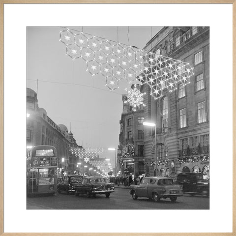 Regent Street lights, Christmas 1965