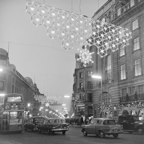 Regent Street lights, Christmas 1965