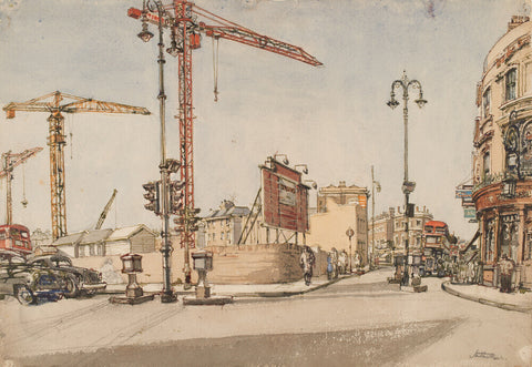 Notting Hill Gate reconstruction