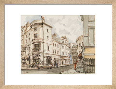 Street Scene (Art print, Small, Natural)