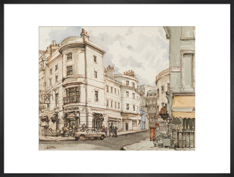 Street Scene (Art print, Extra large, Black)