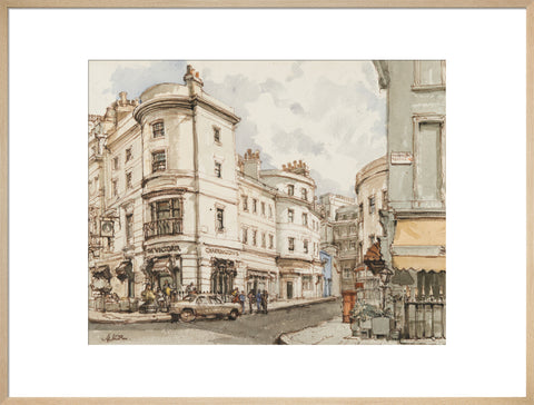 Street Scene (Art print, Extra large, Natural)