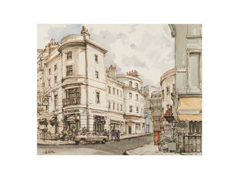 Street Scene (Art print, Large, unframed)