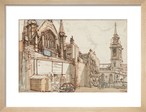 The Guildhall (Art print, Small, Natural)
