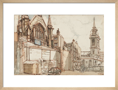 The Guildhall (Art print, Medium, Natural)