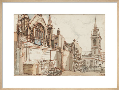 The Guildhall (Art print, Large, Natural)
