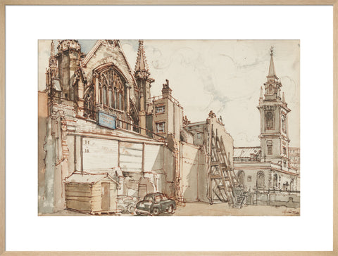 The Guildhall (Art print, Extra large, Natural)