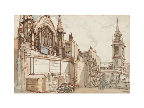 The Guildhall (Art print, Extra large, unframed)