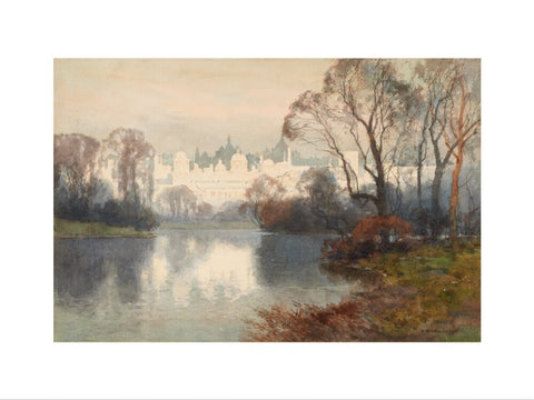 Whitehall from St. James's Park (Art print, Small, unframed)