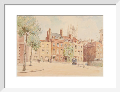 Smith Square (Art print, Small, White)