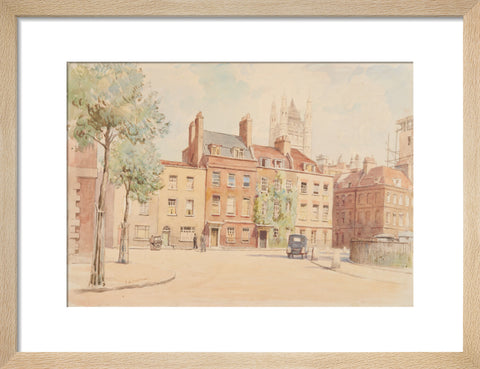 Smith Square (Art print, Small, Natural)