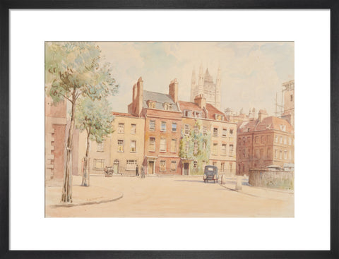 Smith Square (Art print, Medium, Black)