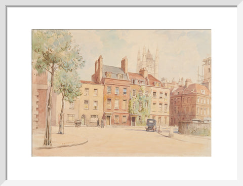 Smith Square (Art print, Medium, White)