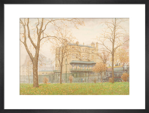 Camelford House, Park Lane (Art print, Medium, Black)