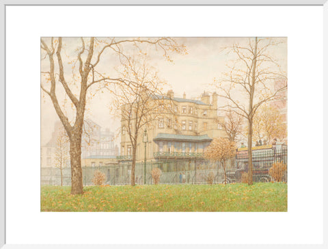 Camelford House, Park Lane (Art print, Extra large, White)