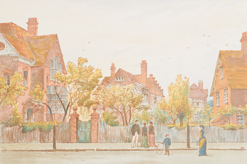 View in Newton Grove, Bedford Park