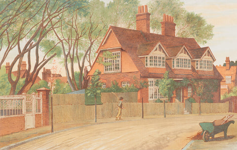 Queen Anne Gardens, Looking North