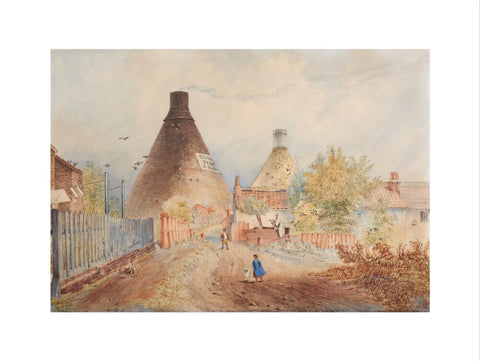 The Tile Kilns in Maiden Lane (Art print, Large, unframed)