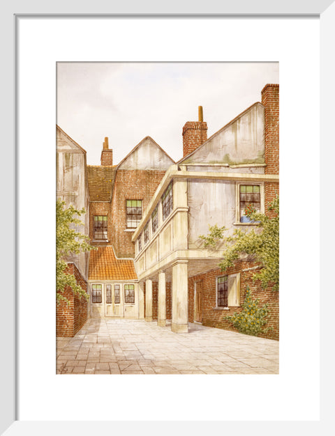 Watt's Charity, around 1890 (Art print, Small, White)