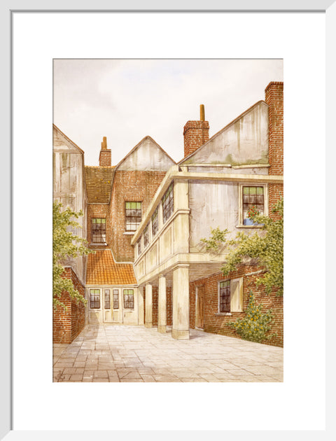 Watt's Charity, around 1890 (Art print, Medium, White)