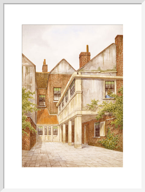 Watt's Charity, around 1890 (Art print, Large, White)