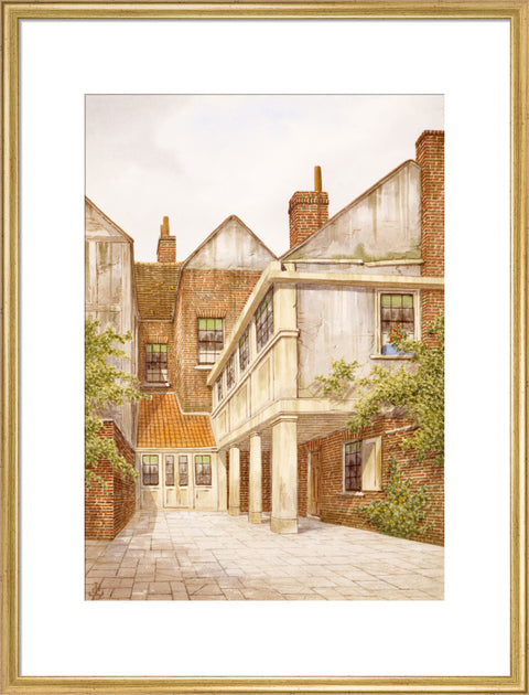 Watt's Charity, around 1890 (Art print, Large, Gold)