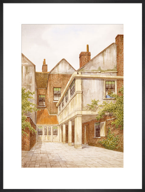 Watt's Charity, around 1890 (Art print, Extra large, Black)