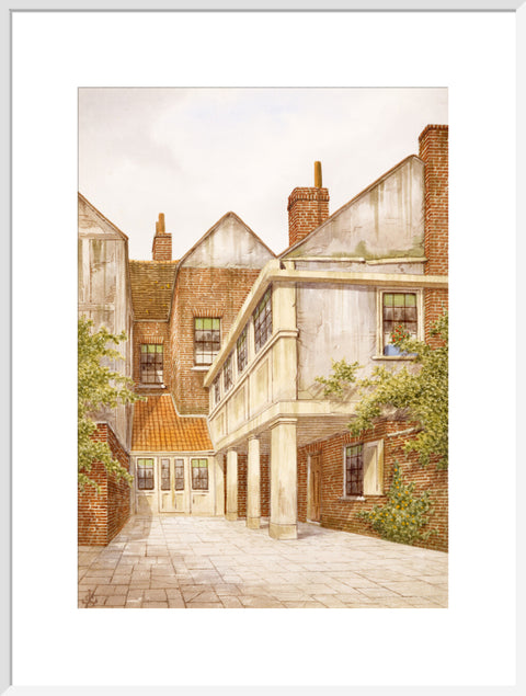 Watt's Charity, around 1890 (Art print, Extra large, White)