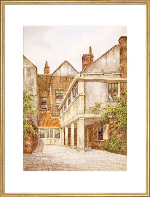 Watt's Charity, around 1890 (Art print, Extra large, Gold)