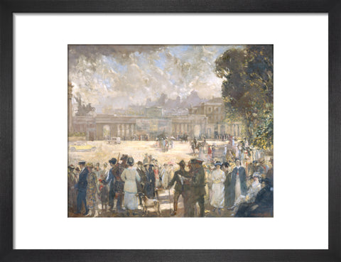 Hyde Park Corner 1918 (Art print, Small, Black)
