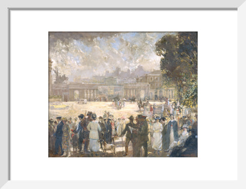 Hyde Park Corner 1918 (Art print, Small, White)
