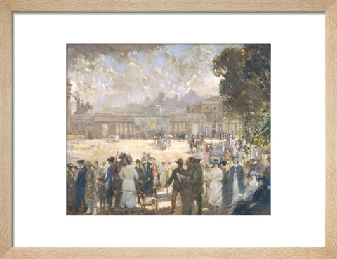 Hyde Park Corner 1918 (Art print, Small, Natural)