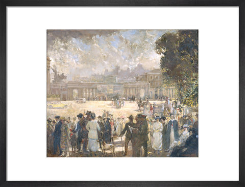 Hyde Park Corner 1918 (Art print, Medium, Black)