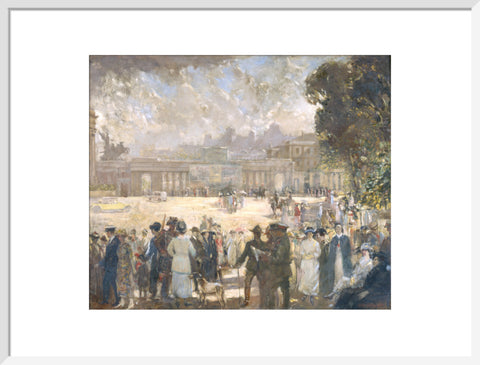 Hyde Park Corner 1918 (Art print, Large, White)