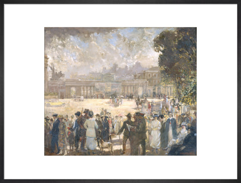 Hyde Park Corner 1918 (Art print, Extra large, Black)