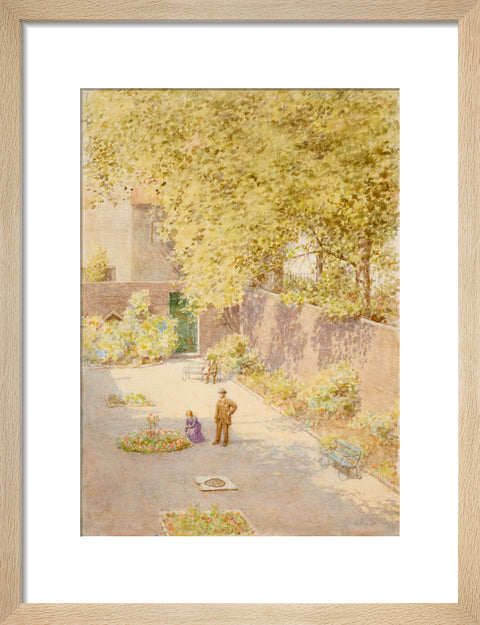 20 Queen Square, Bloomsbury, 1871-1910 (Art print, Small, Natural)