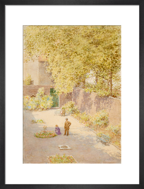 20 Queen Square, Bloomsbury, 1871-1910 (Art print, Medium, Black)