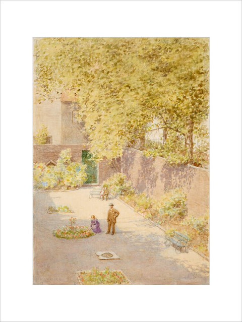 20 Queen Square, Bloomsbury, 1871-1910 (Art print, Medium, unframed)
