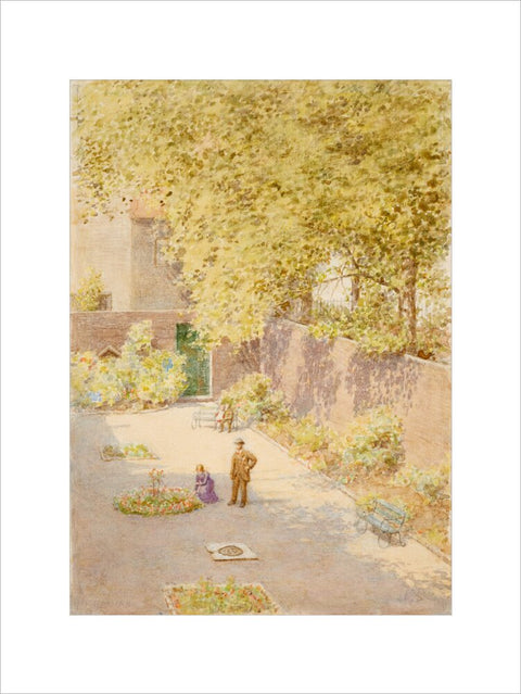 20 Queen Square, Bloomsbury, 1871-1910 (Art print, Extra large, unframed)