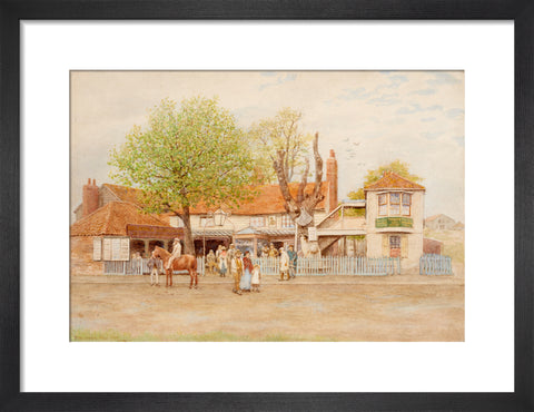 Brockley Jack Inn, May 1897 (Art print, Small, Black)