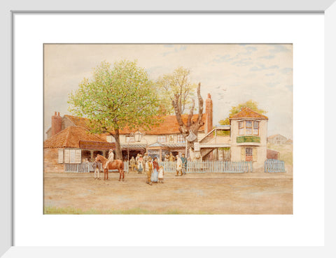 Brockley Jack Inn, May 1897 (Art print, Small, White)